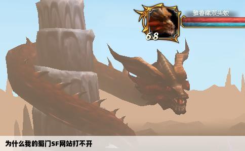 为什么我的蜀门SF网站打不开