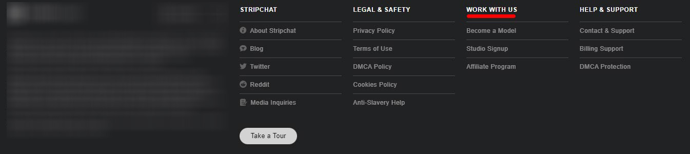 Stripchat - 模型和工作室账户